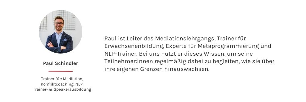 Vorstellung Leiter Mediation